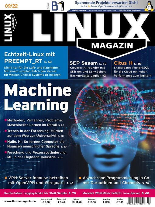 Title details for Linux Magazin germany by Computec Media GmbH - Available